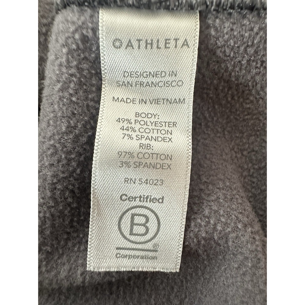 ATHLETA‎ Jacket Women's Small Hoodie Camo Sweatshirt Full Zip Athleisure Outdoor - Picture 6 of 10